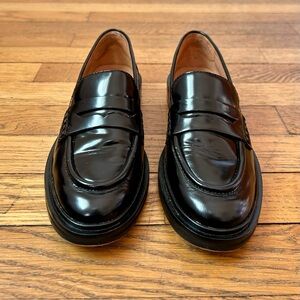 Madewell Women’s vernon loafers (black)